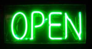 open